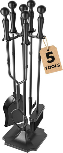 Pcs fireplace tools set - 5,