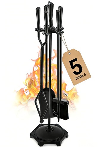 Pcs fireplace tools set - 5,